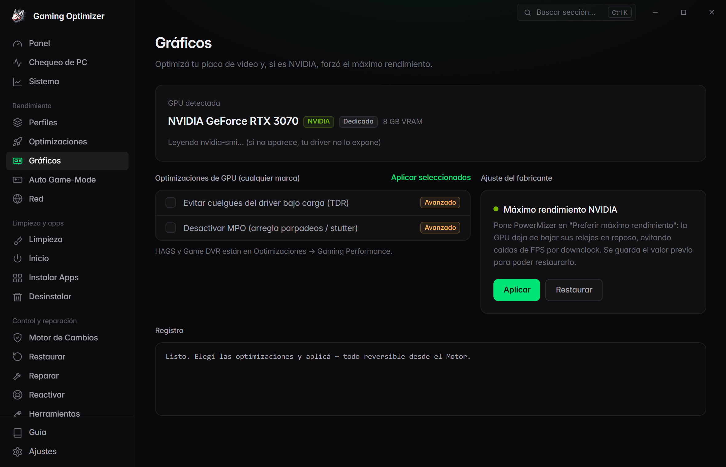 Gráficos GPU